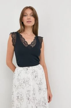 Γυναικεία Μπλούζες Μπλουζάκι Morgan ναυτικό μπλε