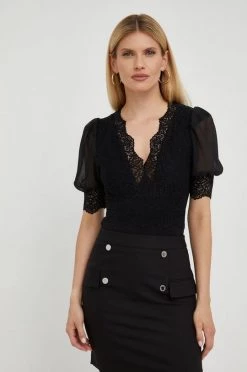 Γυναικεία Μπλούζες Κορμάκι Morgan μαύρο