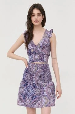 Γυναικεία Μπλούζες Μπλουζάκι Morgan πολύχρωμο