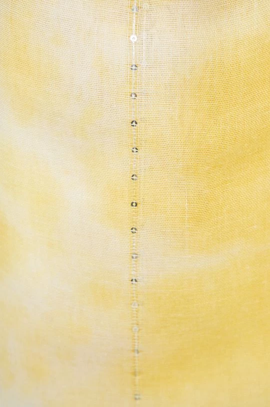 Γυναικεία Κασκόλ Μεγάλο κασκόλ Morgan κίτρινο - Image 2