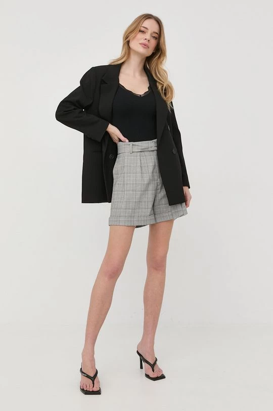 Γυναικεία Αμάνικος Top Morgan μαύρο