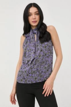 Γυναικεία Μπλούζες Μπλουζάκι Morgan μοβ