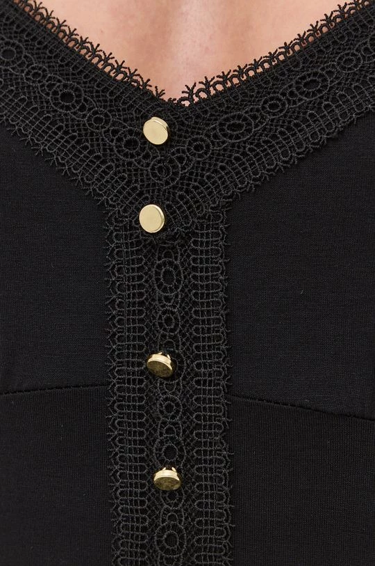 Γυναικεία Αμάνικος Top Morgan χρώμα: μαύρο - Image 6