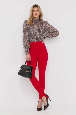 Γυναικεία Κολάν Morgan χρώμα: κόκκινο