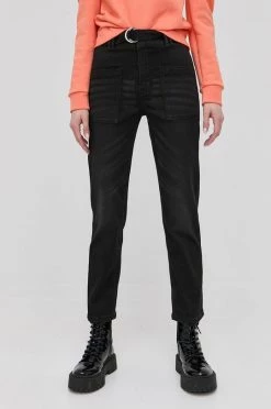 Γυναικεία Straight και Regular Morgan - τζιν παντελονι Play μαύρο