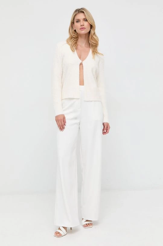 Γυναικεία Με φερμουάρ Πλεκτή ζακέτα Morgan μπεζ - Image 2