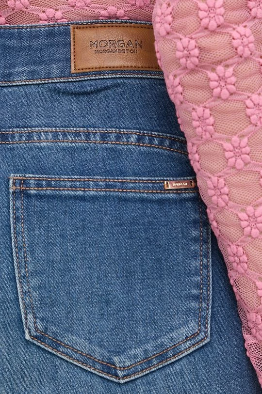 Γυναικεία Καμπάνες Τζιν παντελονι Morgan μπλε - Image 4