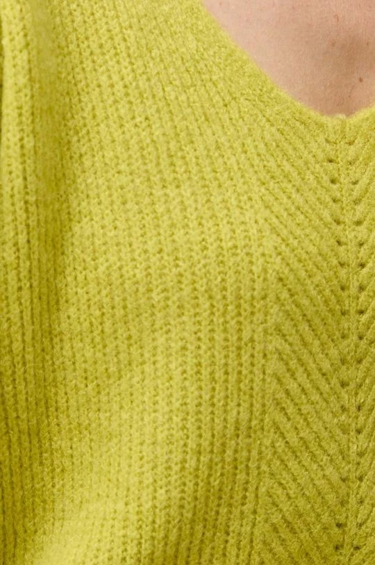 Γυναικεία Χωρίς φερμουάρ Πουλόβερ με προσθήκη μαλλιού Morgan χρώμα: πράσινο, - Image 5