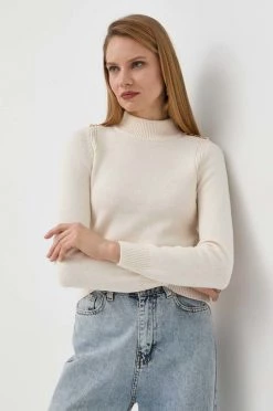 Γυναικεία Χωρίς φερμουάρ Πουλόβερ Morgan μπεζ,