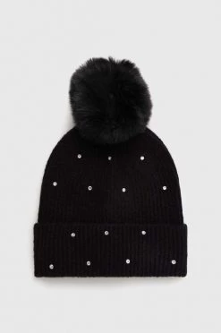 Γυναικεία Σκουφιά Καπέλο Morgan μαύρο,