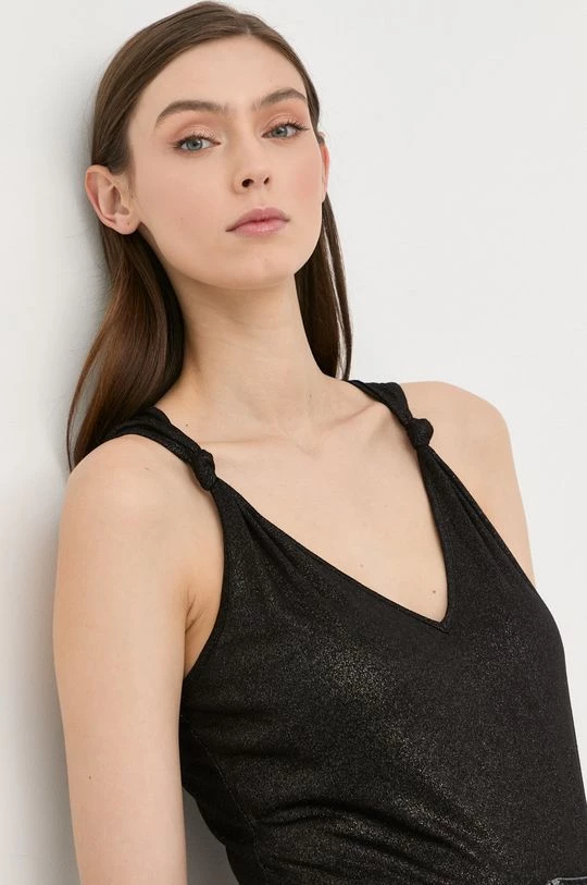 Γυναικεία Αμάνικος Top Morgan μαύρο - Image 4