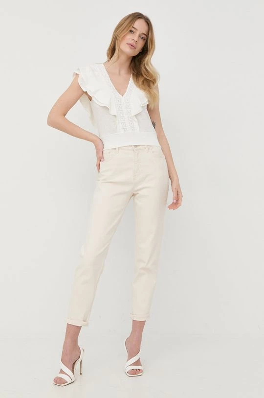 Γυναικεία Μπλούζες Λευκή μπλούζα Morgan χρώμα: άσπρο - Image 2