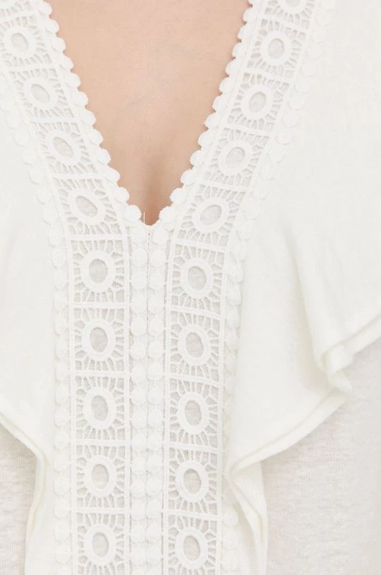 Γυναικεία Μπλούζες Λευκή μπλούζα Morgan χρώμα: άσπρο - Image 5