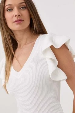 Γυναικεία Χωρίς φερμουάρ Πουλόβερ Morgan χρώμα: άσπρο,