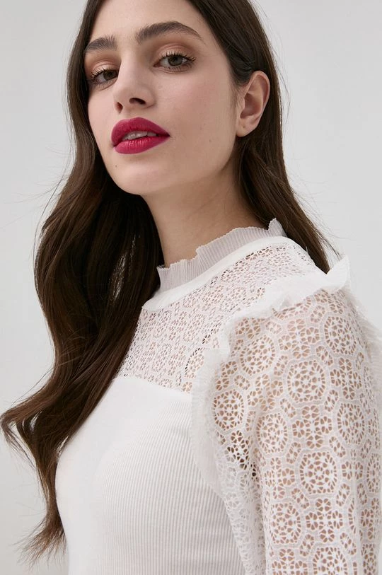 Γυναικεία Μπλούζες Morgan - Μπλουζάκι λευκό - Image 4