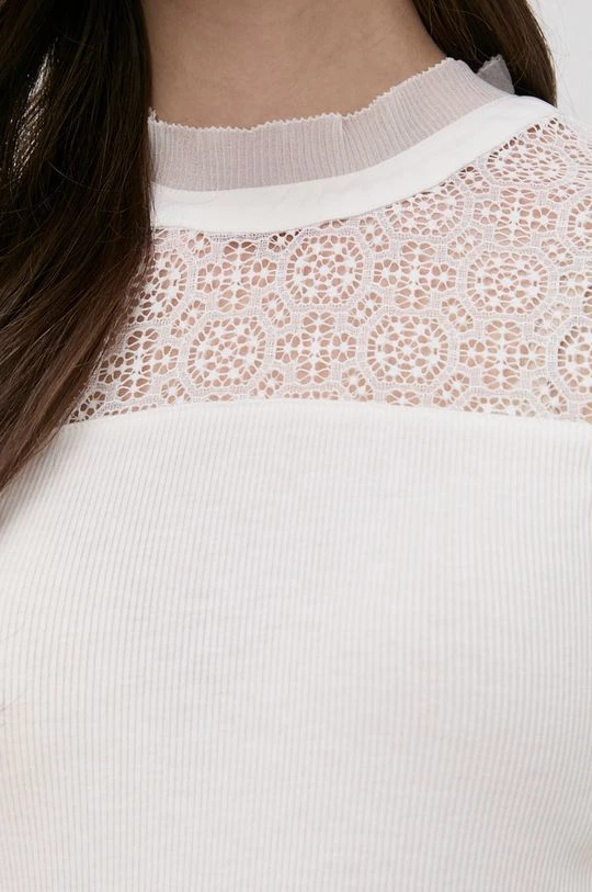 Γυναικεία Μπλούζες Morgan - Μπλουζάκι λευκό - Image 5