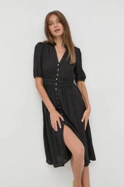 Γυναικεία Φορέματα Φόρεμα Morgan μαύρο,