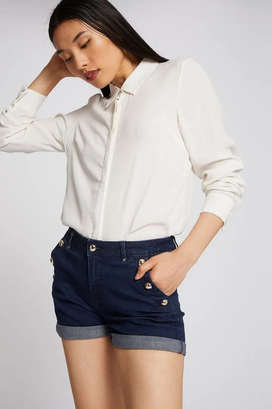 Γυναικεία Σορτς Morgan - Τζιν σορτς ανοιχτό μπλε