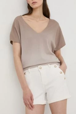 Γυναικεία Σορτς Τζιν σορτς Morgan άσπρο,