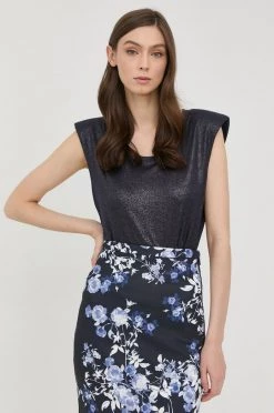 Γυναικεία Κοντομάνικο Μπλουζάκι Morgan ναυτικό μπλε