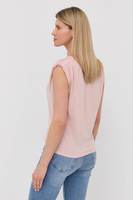 Γυναικεία Κοντομάνικο Μπλουζάκι Morgan χρώμα: ροζ - Image 3