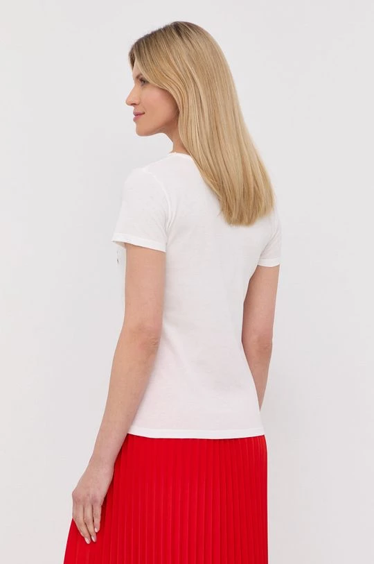 Γυναικεία Κοντομάνικο Μπλουζάκι Morgan χρώμα: άσπρο - Image 3