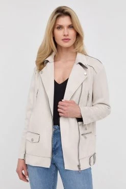 Γυναικεία Κοντά μπουφάν Μπουφάν Morgan χρώμα: μπεζ,