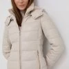 Γυναικεία Κοντά μπουφάν Μπουφάν Morgan κρεμ