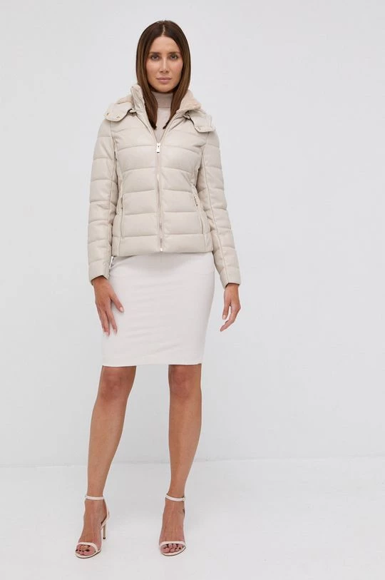 Γυναικεία Κοντά μπουφάν Μπουφάν Morgan κρεμ - Image 2