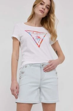 Γυναικεία Σορτς Morgan - Τζιν σορτς ανοιχτό μπλε