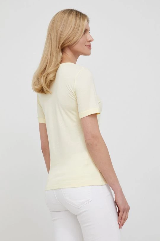 Γυναικεία Κοντομάνικο Μπλουζάκι Morgan χρώμα: κίτρινο - Image 3