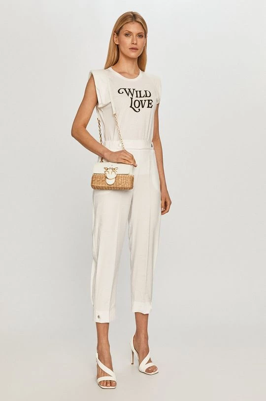 Γυναικεία Κοντομάνικο Morgan - Μπλουζάκι μαύρο - Image 2