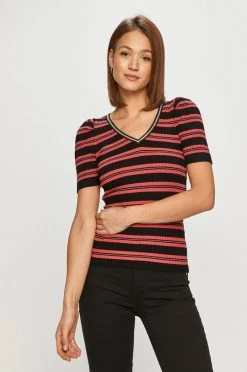 Γυναικεία Κοντομάνικο Morgan - Μπλουζάκι μαύρο