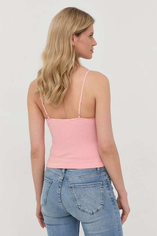 Γυναικεία Αμάνικος Top Morgan χρώμα: ροζ - Image 3