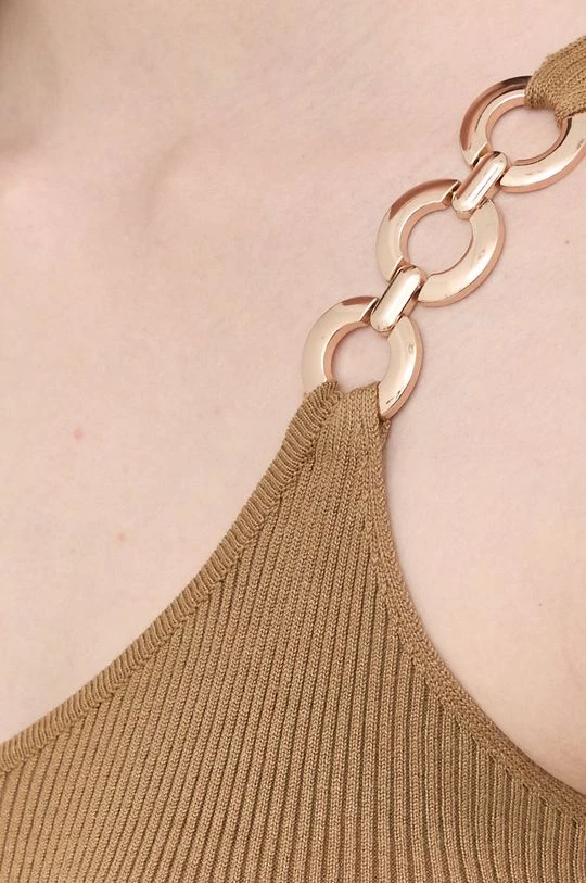 Γυναικεία Αμάνικος Top Morgan πράσινο - Image 5