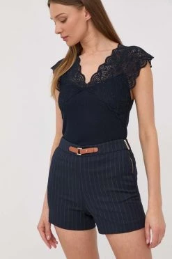 Γυναικεία Σορτς Morgan ναυτικό μπλε,