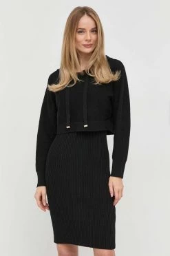 Γυναικεία Φορέματα Φόρεμα και πουλόβερ Morgan μαύρο,