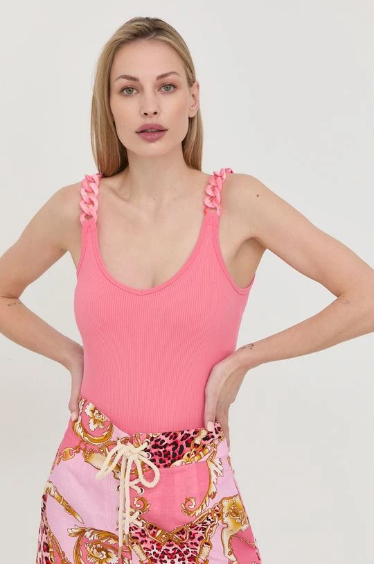 Γυναικεία Αμάνικος Top Morgan ροζ