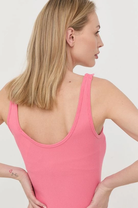 Γυναικεία Αμάνικος Top Morgan ροζ - Image 3