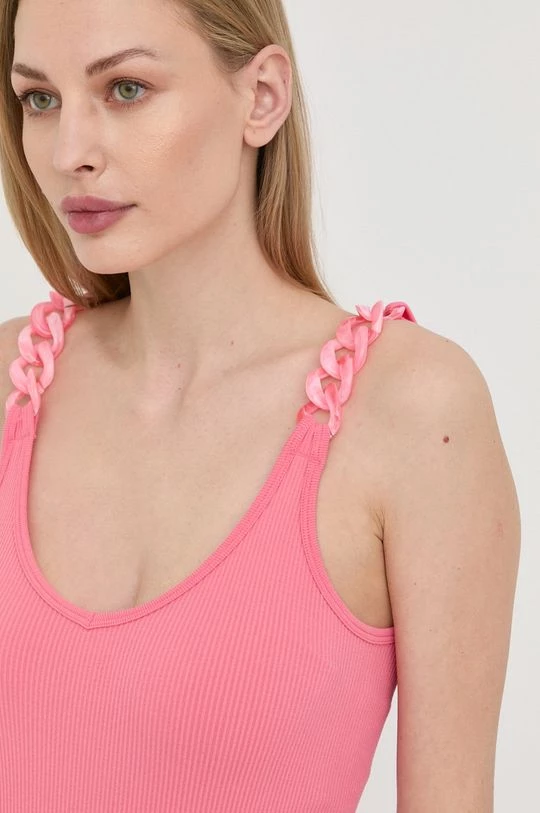 Γυναικεία Αμάνικος Top Morgan ροζ - Image 5