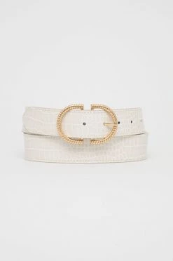 Γυναικεία Ζώνες Morgan - Ζώνη 221.3ROSA κρεμ