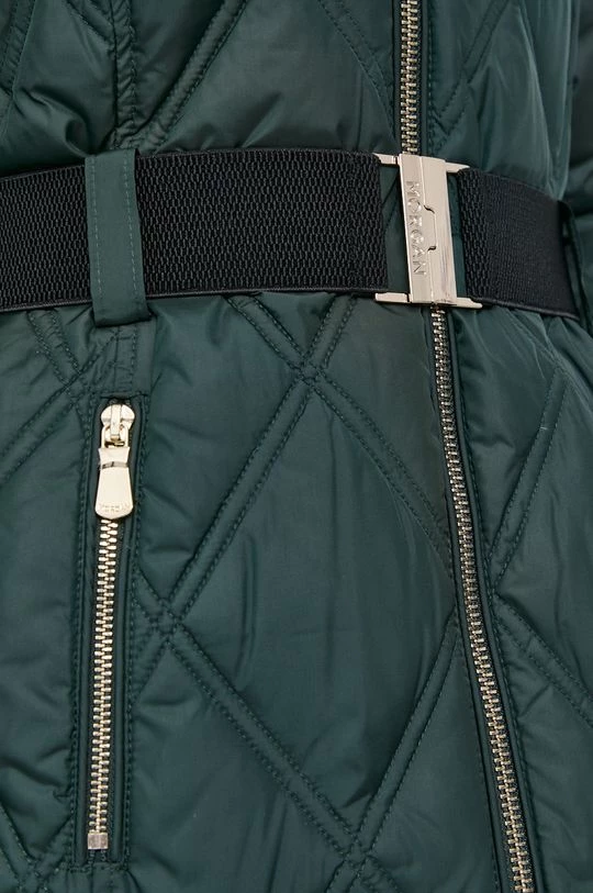 Γυναικεία Μακριά μπουφάν Μπουφάν με επένδυση από πούπουλα Morgan πράσινο, - Image 4