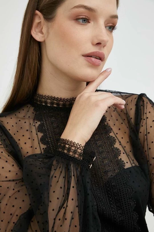 Γυναικεία Μπλούζες Μπλουζάκι Morgan μαύρο - Image 4