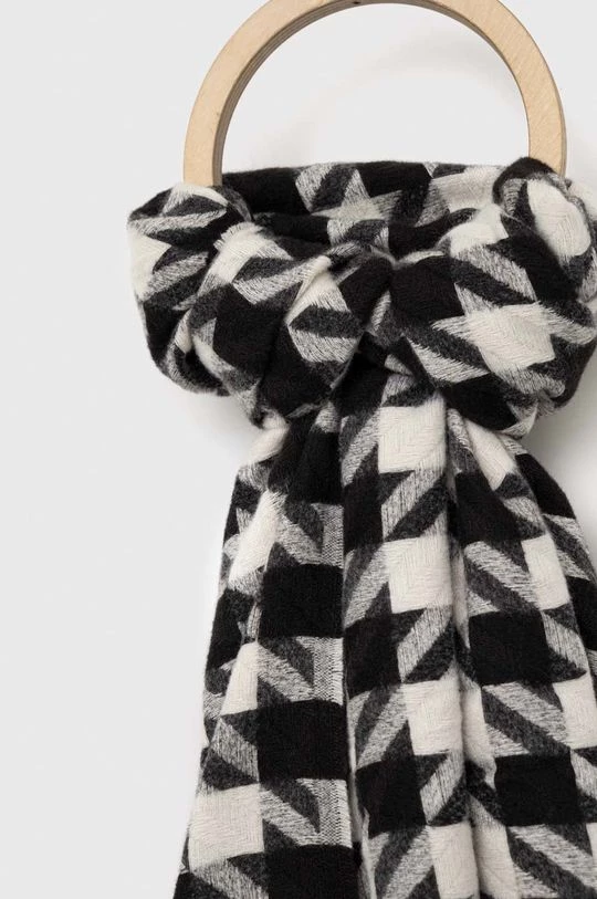 Γυναικεία Κασκόλ Μεγάλο κασκόλ Morgan μαύρο - Image 2