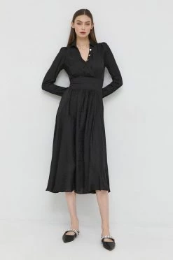 Γυναικεία Φορέματα Φόρεμα Morgan μαύρο,