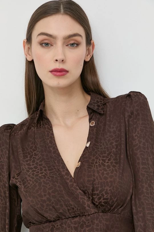 Γυναικεία Μπλούζες Μπλουζάκι Morgan καφέ - Image 4