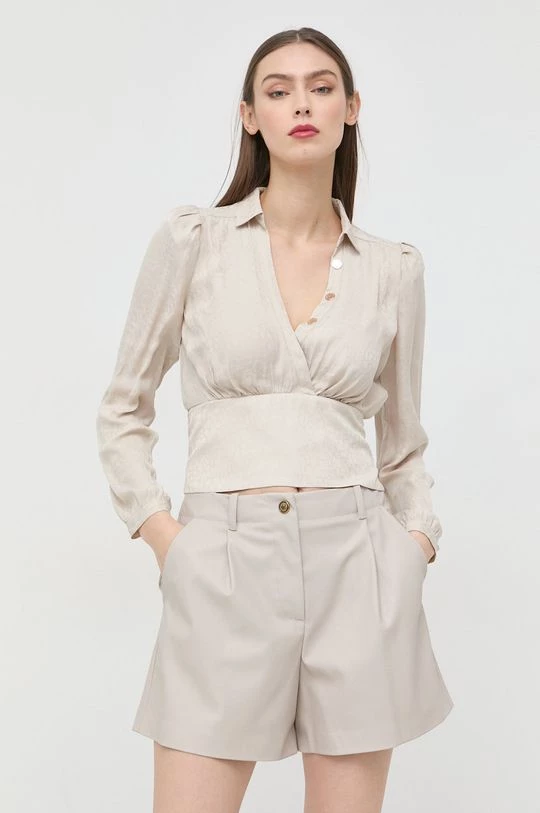 Γυναικεία Μπλούζες Μπλουζάκι Morgan μπεζ