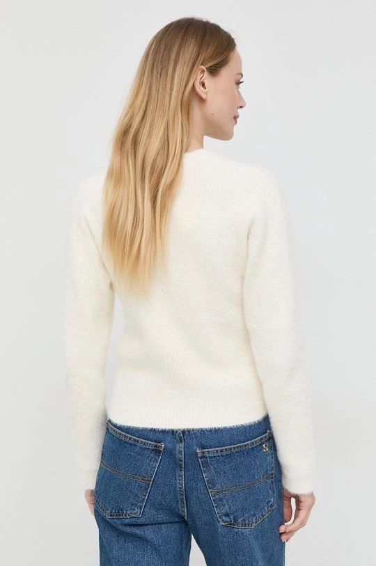 Γυναικεία Με φερμουάρ Πλεκτή ζακέτα Morgan μπεζ - Image 3