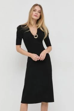 Γυναικεία Φορέματα Φόρεμα Morgan μαύρο,