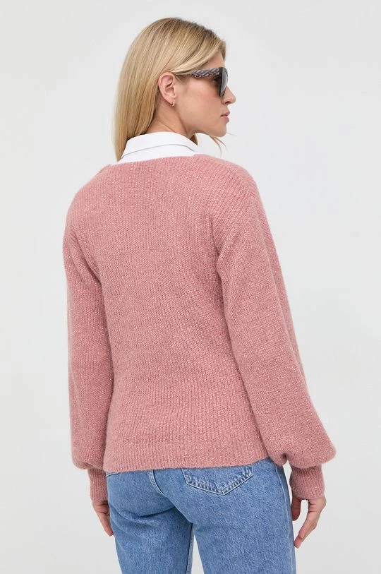 Γυναικεία Χωρίς φερμουάρ Πουλόβερ με προσθήκη μαλλιού Morgan χρώμα: ροζ, - Image 3